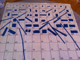 Sylvia Schikora: Geometrische Darstellung des Hunderterbrettes