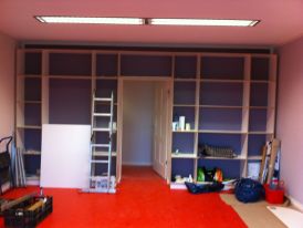 Ausbildungsraum Buch, Vorbereitete Umgebung entsteht