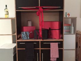 Teeküche, Entwurf Gritje Zerndt, Umsetzung Mustermöbel